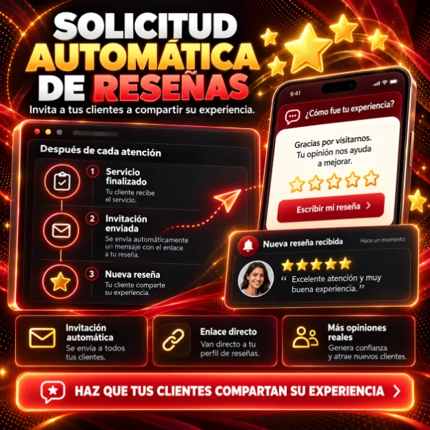 Solicitud automática de reseñas