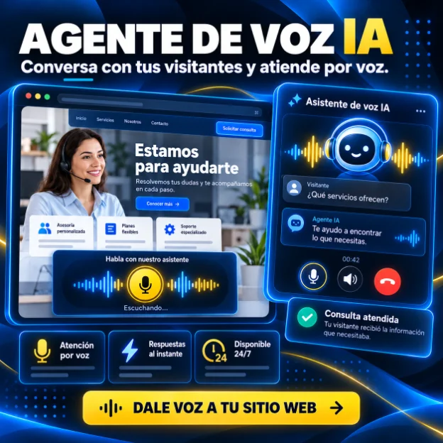 Agente de voz IA